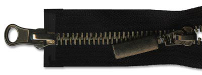 Молния металл оксид Т-5 2 замка Разъемная 65см в Нальчике