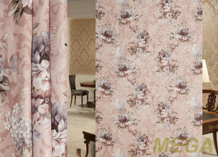 Ткани портьерные Печать Блэкаут TC PDX592-2/280 BlPech