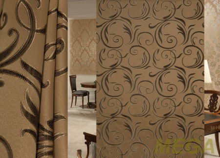 Ткани портьерные Рельеф Жаккард HT6307-150/150 P Jak