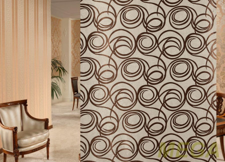 Ткани портьерные Жаккард Блэкаут HH GD1623-6/280 Bl Jac