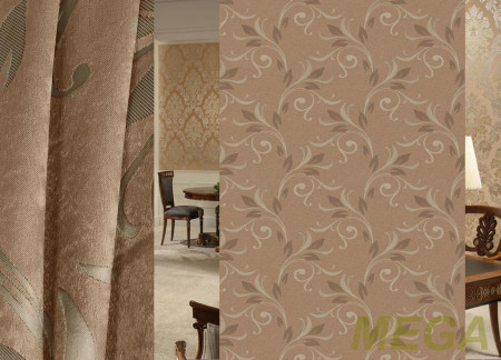 Ткани портьерные Жаккард Блэкаут JL 1803-04/280 Bl