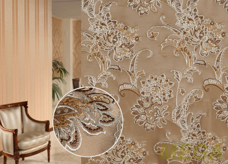 Ткани портьерные Многоцвет Жаккард HM HM13083-12/280 PJak