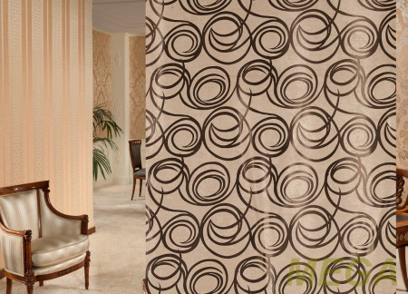 Ткани портьерные Жаккард Блэкаут HH GD1623-7/280 Bl Jac