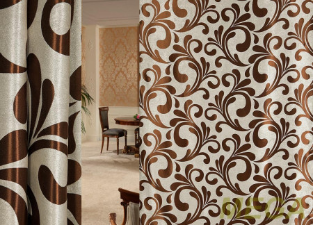 Ткани портьерные Жаккард Блэкаут JL BKJ-1457-23/280 Bl