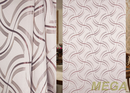 Ткани портьерные Рельеф Жаккард ZG 1005-115/150