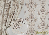 Ткани портьерные Многоцвет Жаккард CM 7635-V3/280 PJac"3D"