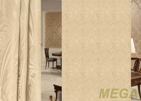 Ткани портьерные Однотон Жаккард GS 225-22/155