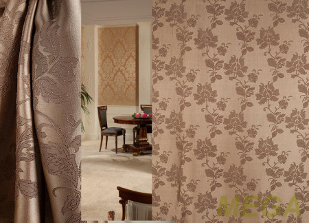 Ткани портьерные Однотон Жаккард ERT IZ10-V856/280 P Jak