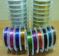 Проволока для бисера 0,4мм (рул.10м)