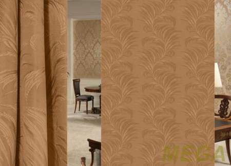 Ткани портьерные Однотон Жаккард ZG 249-33/155