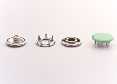 Кнопка рубашечная 9,5мм Закрытая швейная (с логотипом клиента под заказ)