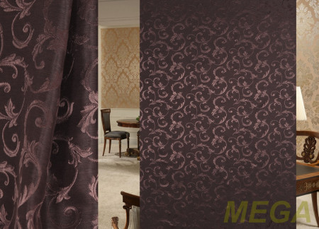 Ткани портьерные Однотон Жаккард ERT AND1330-17/150 P Jak