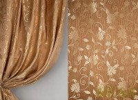 Ткани портьерные Однотон Жаккард GL FY1124-17/300 PJak