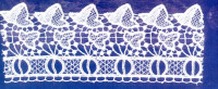 Кружево № 6005649 шир 60мм(уп.9м)