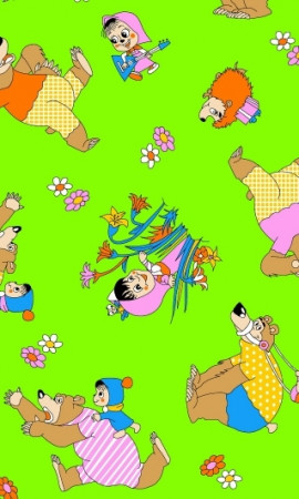 Полотно трикотажное Футер 2-х нитка набивная в Нальчике