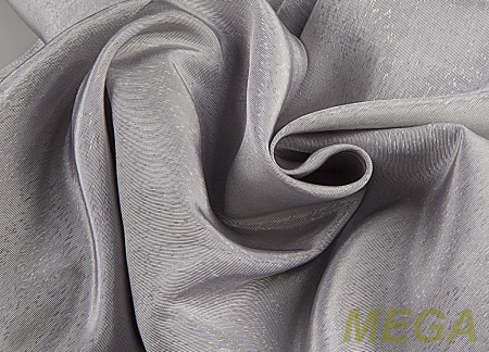 Ткани портьерные Однотон Жаккард JL S 90168-silver/280 P