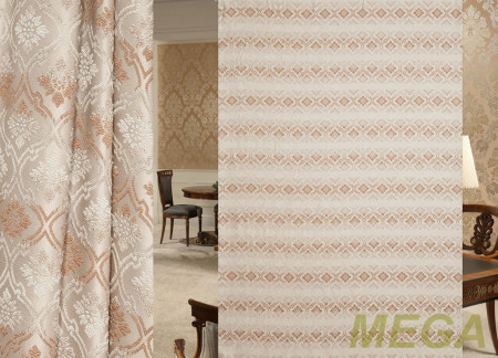 Ткани портьерные Многоцвет Жаккард GL 6006B-4/280 PJac