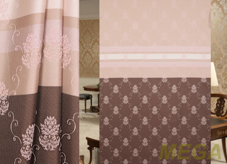 Ткани портьерные Многоцвет Жаккард FB 611287-V105/280 PJac