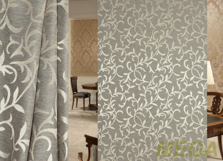 Ткани портьерные Однотон Жаккард ERT AND1329-26/150 P Jak