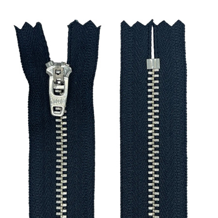 Молния металл джинсовая Т-4 никель Неразъемная 18см в Нальчике