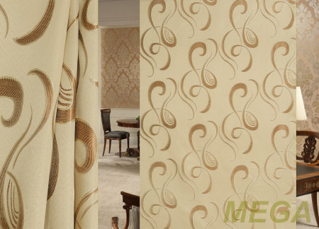 Ткани портьерные Рельеф Жаккард HTRS9-146/150 P Jak