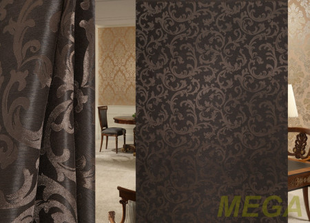 Ткани портьерные Однотон Жаккард HT AND334-22/150 P Jak