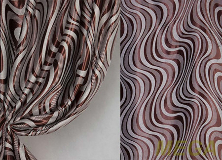 Ткани портьерные Жаккард Блэкаут HNY BK414-08/280 Bl