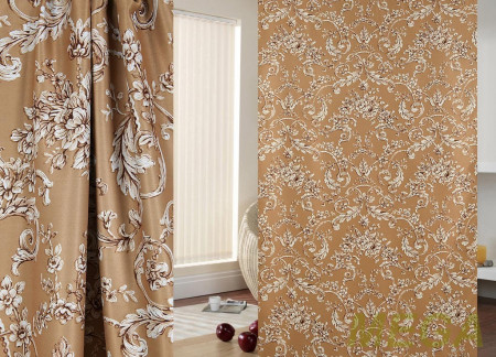 Ткани портьерные Печать Блэкаут ERT BK3344-02/280 BLPech