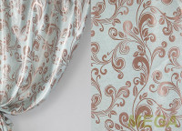 Ткани портьерные Жаккард Блэкаут HNY BK6046-02/280 Bl