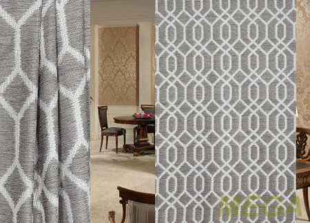 Ткани портьерные Многоцвет Жаккард TC 3DX522-8/280 LJac