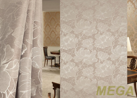 Ткани портьерные Однотон Жаккард ERT AND1327-23/150 P Jak