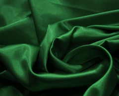 Атлас Сатин 100% п/эстер 100гр/м погон гладь (Зеленый темный 5408)