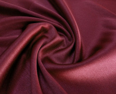 Атлас Сатин 100% п/эстер 100гр/м погон гладь (Бордо 1862)