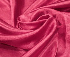 Атлас Сатин 100% п/эстер 100гр/м погон гладь (Малиновый)