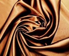 Атлас Сатин 100% п/эстер 100гр/м погон гладь (Коричневый 1213)