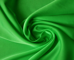 Атлас Сатин 100% п/эстер 100гр/м погон гладь (Зеленый светлый 6444)