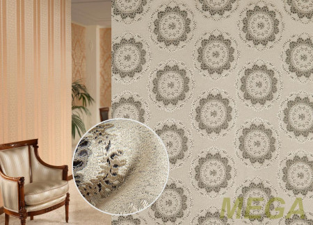 Ткани портьерные Рельеф Жаккард HXN HXC312-0002/280 P Jak