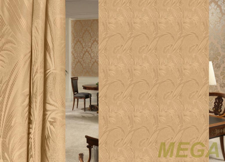 Ткани портьерные Однотон Жаккард ZG 225-12/155