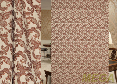 Ткани портьерные Рельеф Жаккард LI AF025-38/150 P