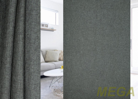 Ткани портьерные Однотон Лен FAN LINEN-slate/280 L