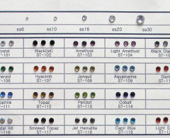 Стразы камни, кристалл SS8 (2,5мм) 