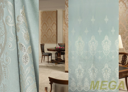 Ткани портьерные Многоцвет Жаккард FB 611601-V2801/280 PJac