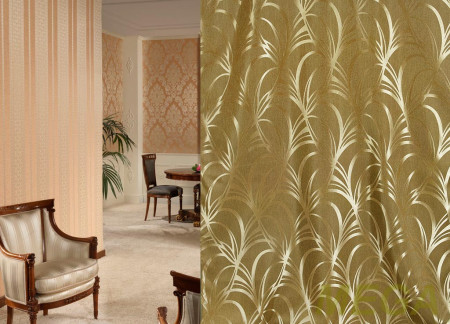 Ткани портьерные Однотон Жаккард ERT AND104-10/280 P Jak