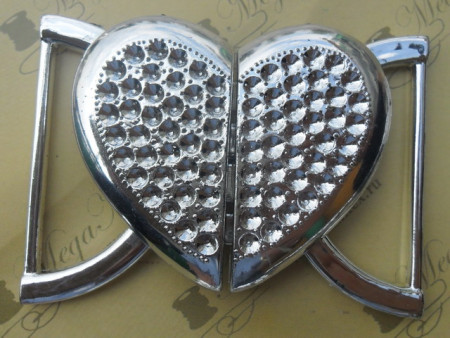 Пряжка металлизированная "ММ" в Нальчике