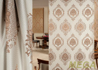 Ткани портьерные Многоцвет Жаккард KDY KW109-3/280 PJac