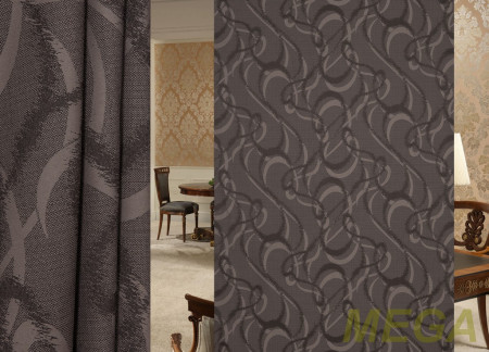 Ткани портьерные Однотон Жаккард LL ZELI56-H2463/280 P