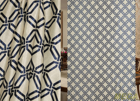 Ткани портьерные Жаккард Блэкаут JL BKJ-1313-120/280 Bl