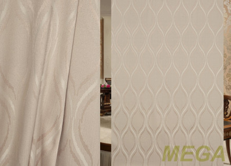 Ткани портьерные Однотон Жаккард ERT DAND08-05/280 P Jak