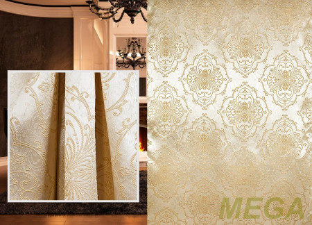 Ткани портьерные Однотон Жаккард HXN HX397-03/280 P Jak