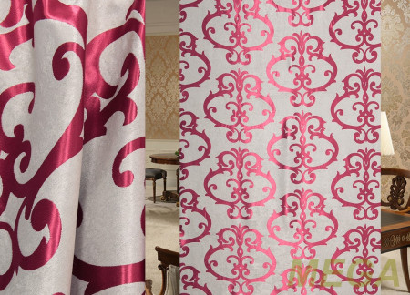 Ткани портьерные Жаккард Блэкаут HXN S 3380-S2/280 BL